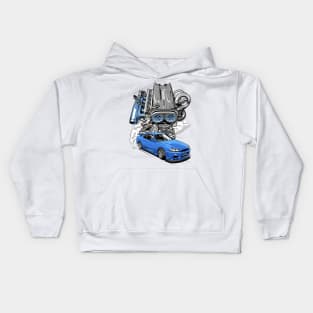 RB26 Turbo Skyline R34 Kids Hoodie